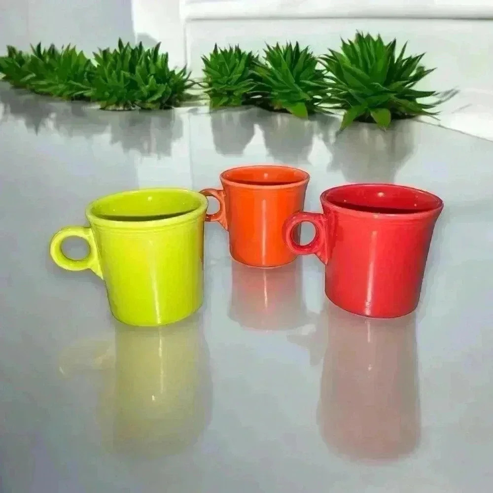Vintage Fiesta Mugs Homer Laughlin